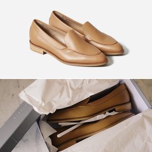 NWT! Everlane Modern Loafer in Camel